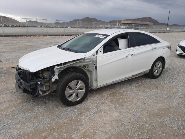 KMHEC4A49EA114954 - 2014 HYUNDAI SONATA HYBRID WHITE photo 1