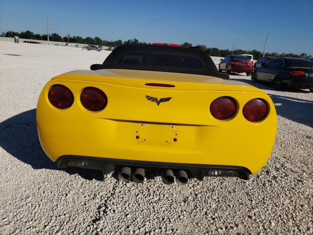 1G1YW3DW9C5103483 - 2012 CHEVROLET CORVETTE GRAND SPORT YELLOW photo 6