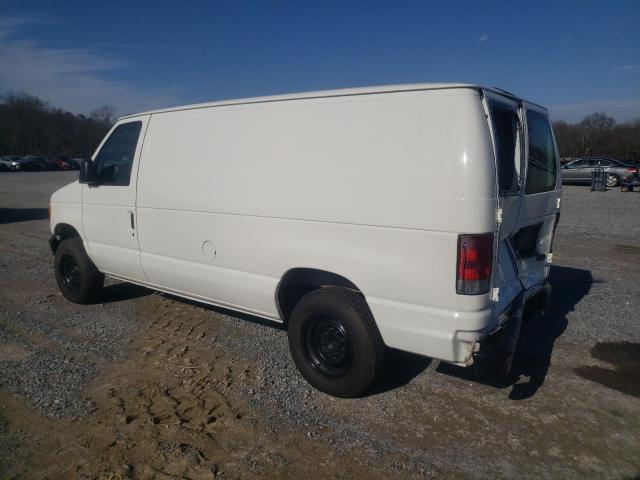 1FTNE14W67DA86414 - 2007 FORD VAN E150 VAN WHITE photo 2