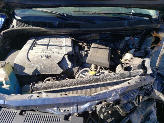 5TFUM5F17EX052260 - 2014 TOYOTA TUNDRA DOUBLE CAB SR/SR5 BLUE photo 11