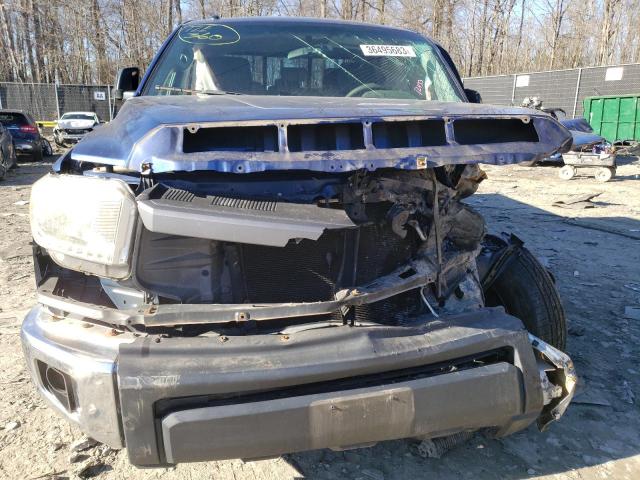 5TFUM5F17EX052260 - 2014 TOYOTA TUNDRA DOUBLE CAB SR/SR5 BLUE photo 5
