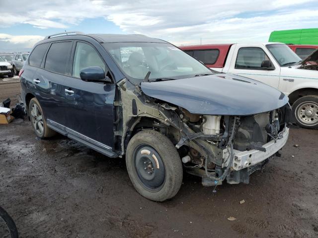 5N1AR2MM9GC651814 - 2016 NISSAN PATHFINDER S 蓝色 照片 4