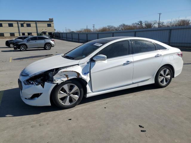 KMHEC4A46CA033472 - 2012 HYUNDAI SONATA HYBRID WHITE photo 1