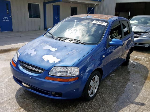 KL1TD66658B135658 - 2008 CHEVROLET AVEO BASE  photo 2