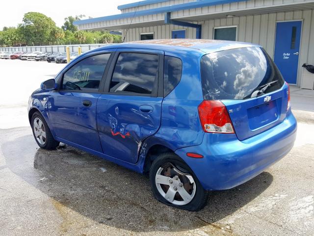 KL1TD66658B135658 - 2008 CHEVROLET AVEO BASE  photo 3