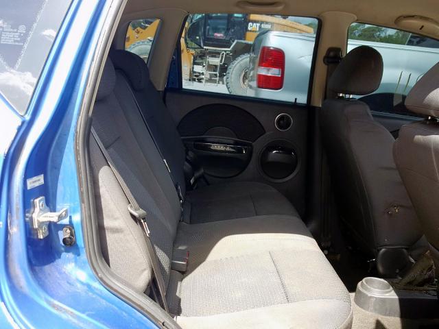 KL1TD66658B135658 - 2008 CHEVROLET AVEO BASE  photo 6