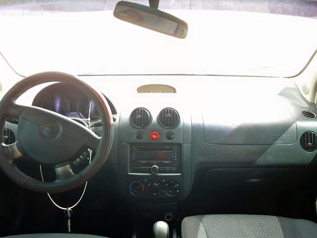 KL1TD66658B135658 - 2008 CHEVROLET AVEO BASE  photo 9