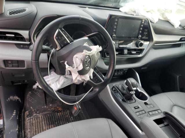 5TDGZRBH0LS034243 - 2020 TOYOTA HIGHLANDER XLE შავი ფოტო 8