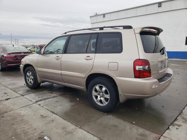 JTEEP21A270206530 - 2007 TOYOTA HIGHLANDER SPORT BEIGE photo 2