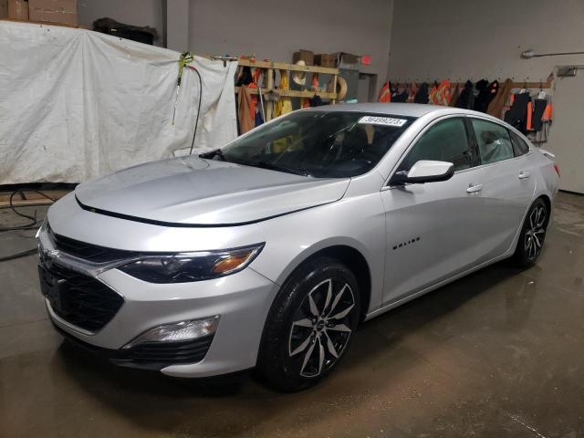 1G1ZG5ST1MF014640 - 2021 CHEVROLET MALIBU RS 银色 照片 1