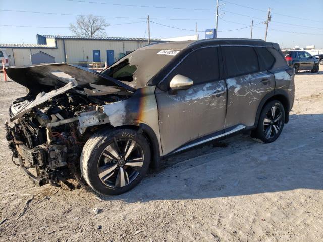 5N1BT3CA7NC714070 - 2022 NISSAN ROGUE SL SILVER photo 1