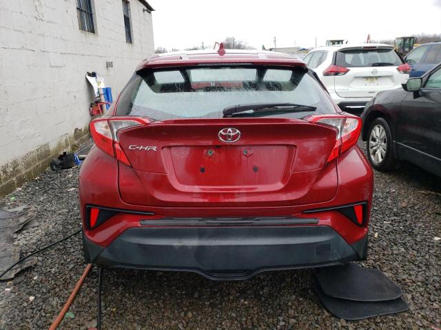 NMTKHMBXXKR088041 - 2019 TOYOTA C-HR XLE RED photo 6