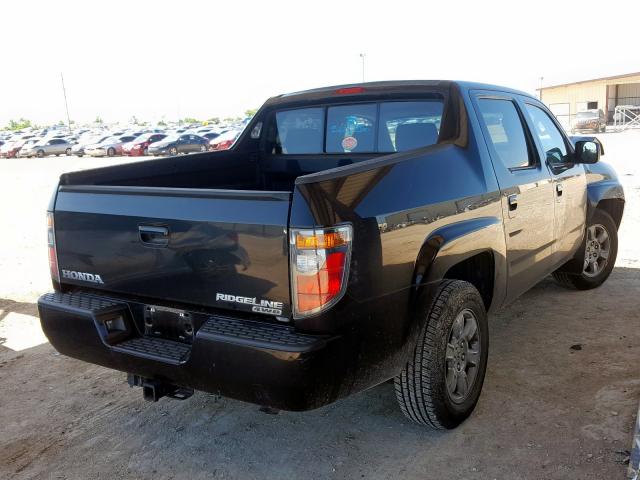 2HJYK16358H530942 - 2008 HONDA RIDGELINE RTX  photo 4