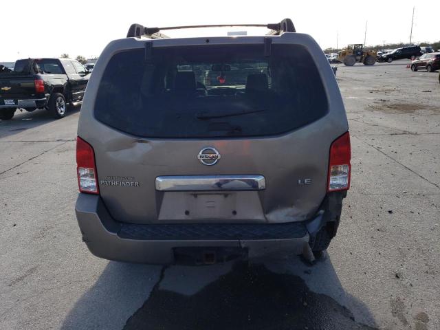 5N1AR18U66C623715 - 2006 NISSAN PATHFINDER LE TAN photo 6