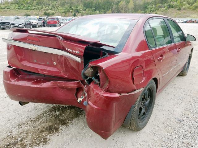 1G1ZU53806F156760 - 2006 CHEVROLET MALIBU LTZ  ფოტო 4