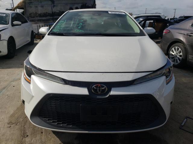 5YFEPRAE6LP138555 - 2020 TOYOTA COROLLA LE WHITE photo 5