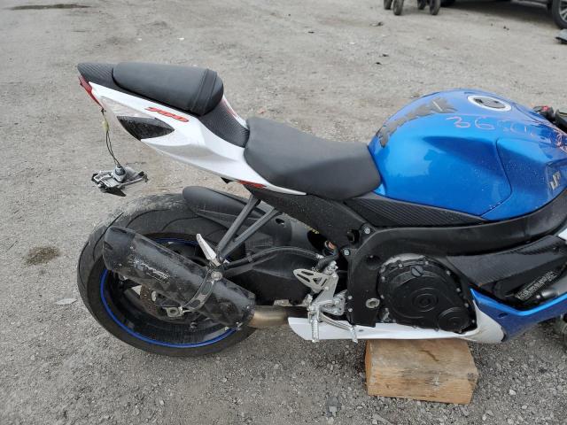 JS1GR7MA6E2100318 - 2014 SUZUKI GSX-R750 BLUE photo 10