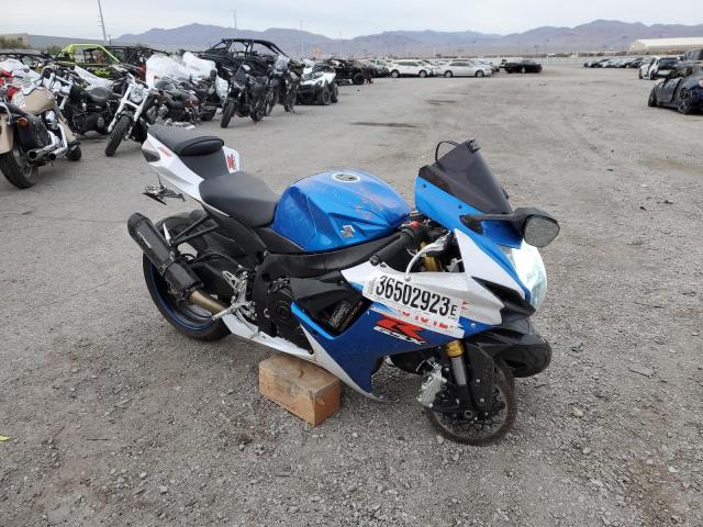 JS1GR7MA6E2100318 - 2014 SUZUKI GSX-R750 BLUE photo 4