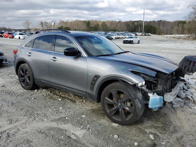 JN8CS1MU6FM381160 - 2015 INFINITI QX70 CHARCOAL photo 4