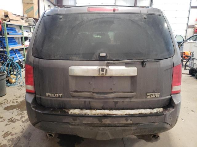 5FNYF4H94FB505982 - 2015 HONDA PILOT TOURING GRAY photo 6