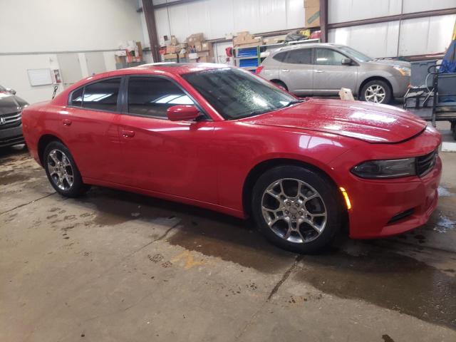 2C3CDXJG1GH160694 - 2016 DODGE CHARGER SXT RED photo 4