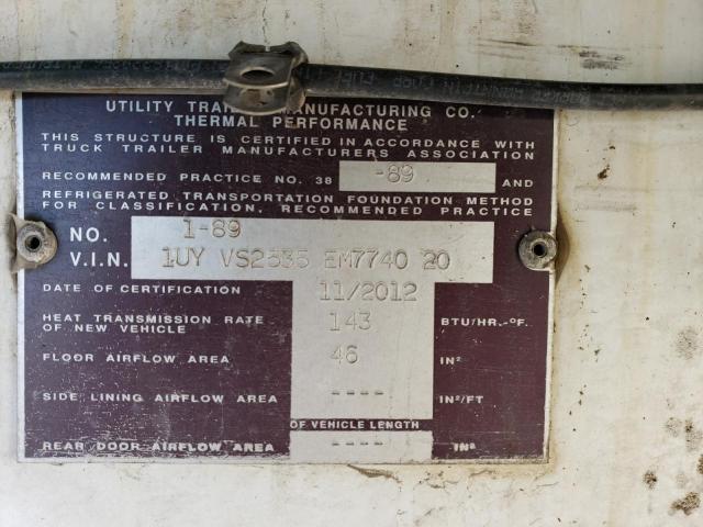 1UYVS2535EM774020 - 2014 UTILITY TRAILER Ağ foto 10