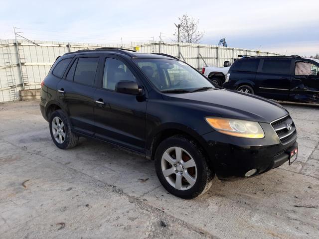 5NMSH13E99H280190 - 2009 HYUNDAI SANTA FE SE BLACK photo 4