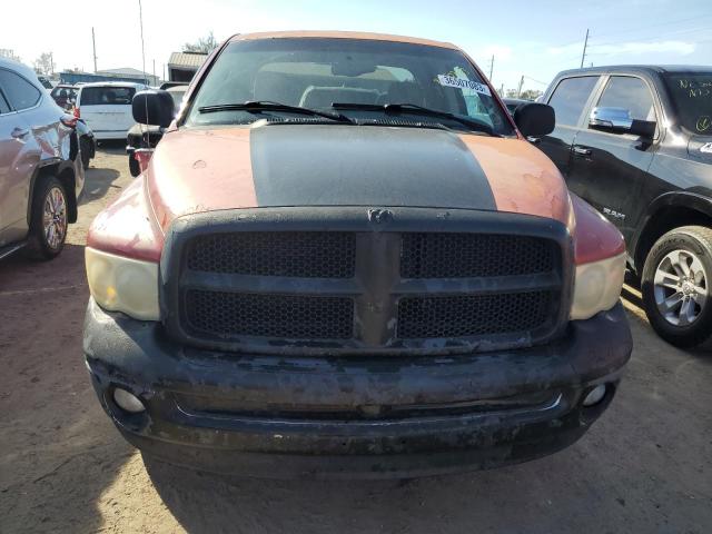 1D7HA18N44S655767 - 2004 DODGE RAM 1500 ST RED photo 5