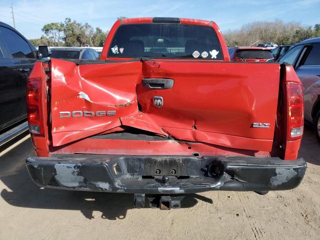 1D7HA18N44S655767 - 2004 DODGE RAM 1500 ST RED photo 6