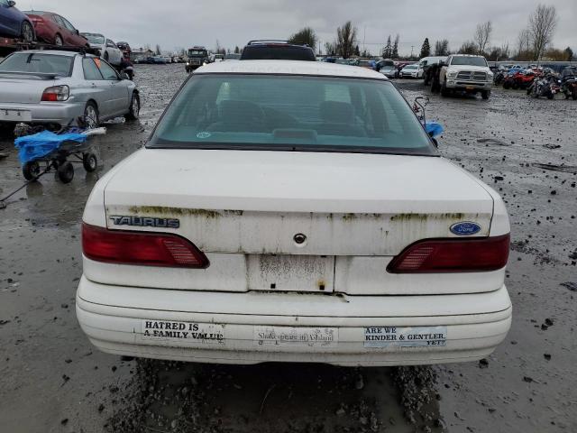 1FALP52U2SG281806 - 1995 FORD TAURUS GL WHITE photo 6