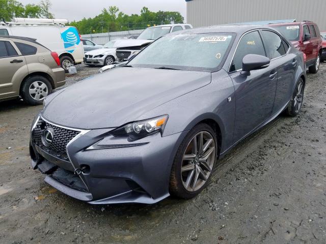 JTHCF1D22F5018104 - 2015 LEXUS IS 250  photo 2