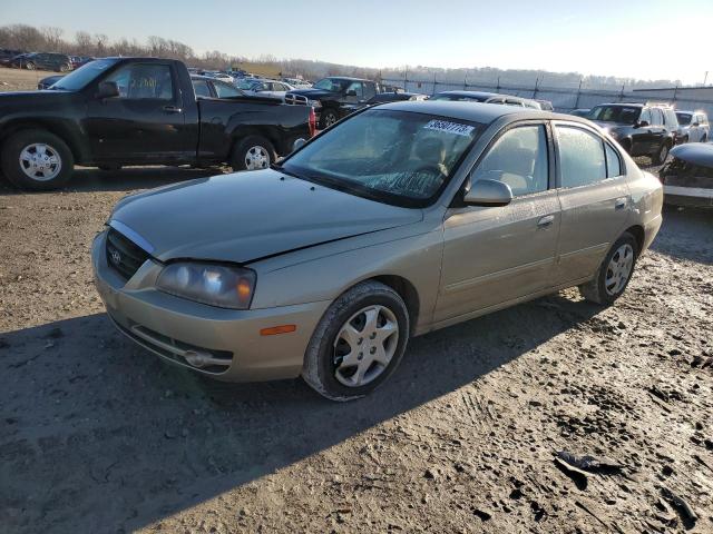 KMHDN46D36U373213 - 2006 HYUNDAI ELANTRA GLS GOLD photo 1