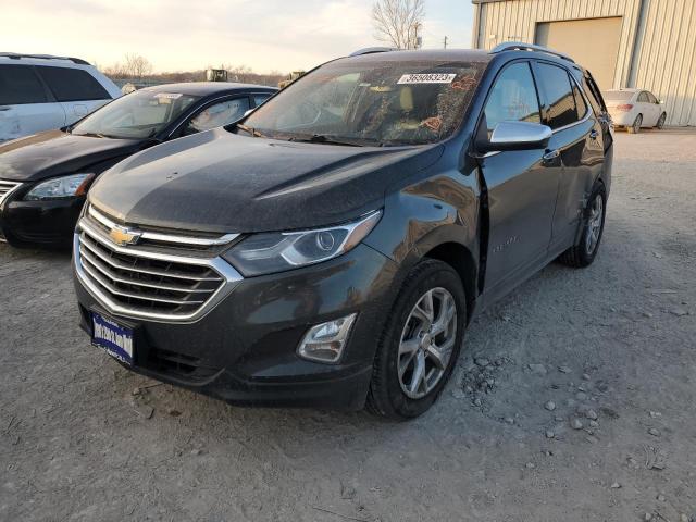 2GNAXVEV0J6218957 - 2018 CHEVROLET EQUINOX PREMIER CHARCOAL photo 1