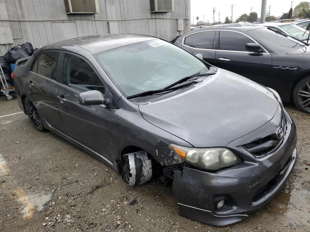 5YFBU4EE0DP186160 - 2013 TOYOTA COROLLA BASE 灰色 照片 4