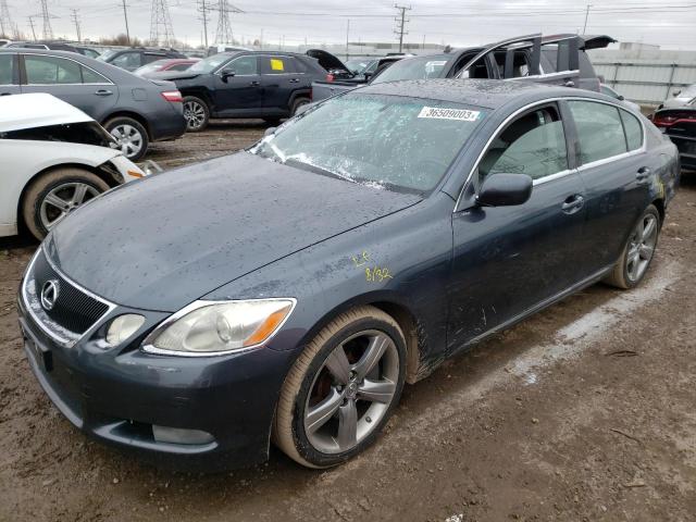 JTHBN96S565001078 - 2006 LEXUS GS 430 GRAY photo 1