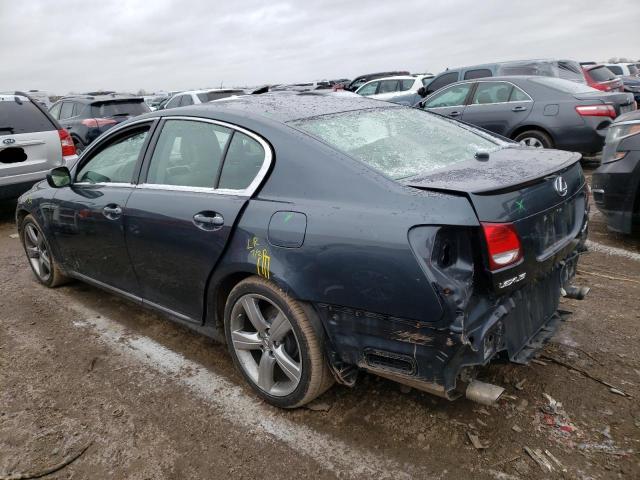 JTHBN96S565001078 - 2006 LEXUS GS 430 GRAY photo 2