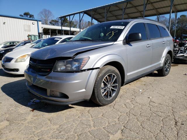 3C4PDCAB4JT521490 - 2018 DODGE JOURNEY SE GRAY photo 1