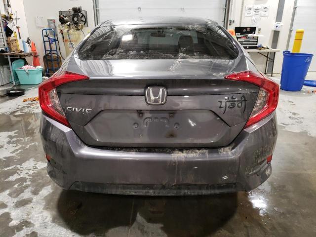 2HGFC2F58GH024361 - 2016 HONDA CIVIC LX GRAY photo 6