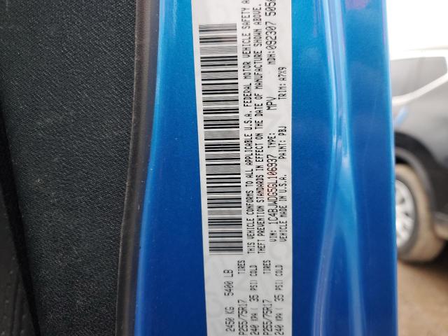 1C4BJWDG5GL106937 - 2016 JEEP WRANGLER U SPORT ლურჯი ფოტო 13