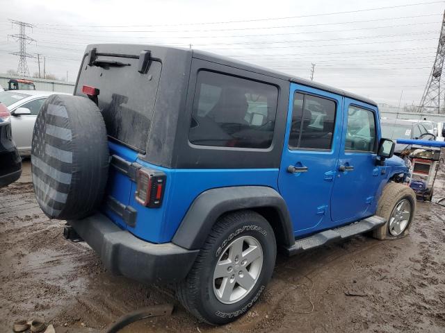 1C4BJWDG5GL106937 - 2016 JEEP WRANGLER U SPORT ლურჯი ფოტო 3