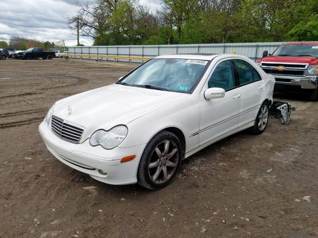 WDBRF40J13F405774 - 2003 MERCEDES-BENZ C 230K SPORT SEDAN  photo 2