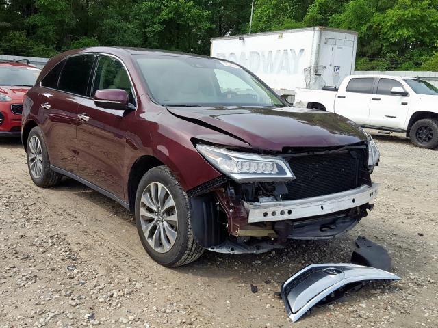 5FRYD3H48GB018790 - 2016 ACURA MDX TECHNOLOGY  照片 1