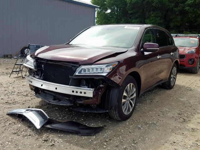 5FRYD3H48GB018790 - 2016 ACURA MDX TECHNOLOGY  照片 2
