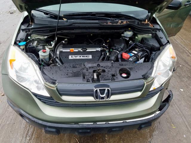 JHLRE38378C002527 - 2008 HONDA CR-V LX  photo 7