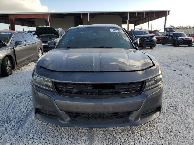 2C3CDXBG1MH674622 - 2021 DODGE CHARGER SXT GRAY photo 5