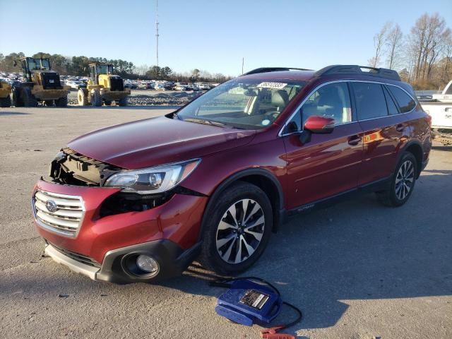 4S4BSENC3G3256771 - 2016 SUBARU OUTBACK 3.6R LIMITED BURGUNDY photo 1