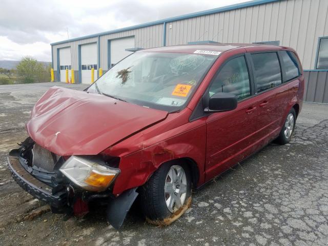 2D4RN4DE1AR382037 - 2010 DODGE GRAND CARAVAN SE  photo 2