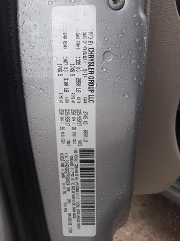 2C4RDGBG7FR518524 - 2015 DODGE GRAND CARA SE SILVER photo 13