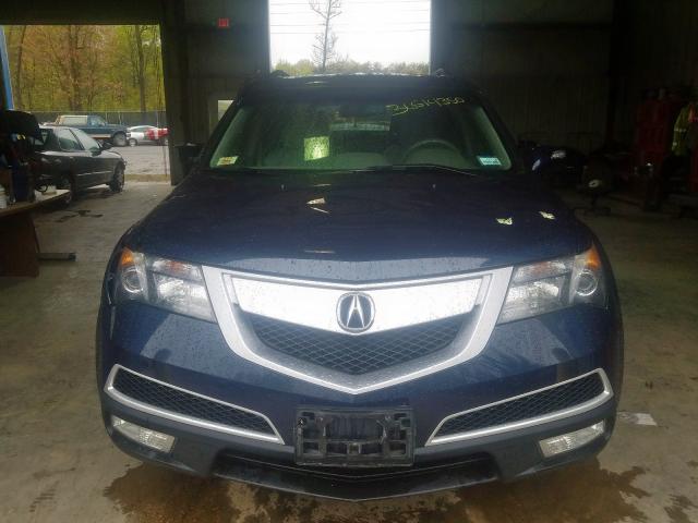 2HNYD2H69BH539429 - 2011 ACURA MDX TECHNOLOGY  photo 9