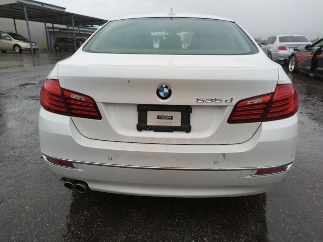 WBAXA5C53ED690355 - 2014 BMW 535 D WHITE photo 6